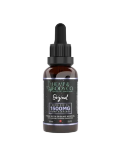 Hemp & Body Co. Original Tincture30ml – 1500MG