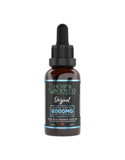 Hemp & Body Co. Original Tincture - 30ml - 6000MG