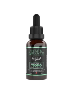 Hemp & Body Co. Original Tincture 30ml – 750MG