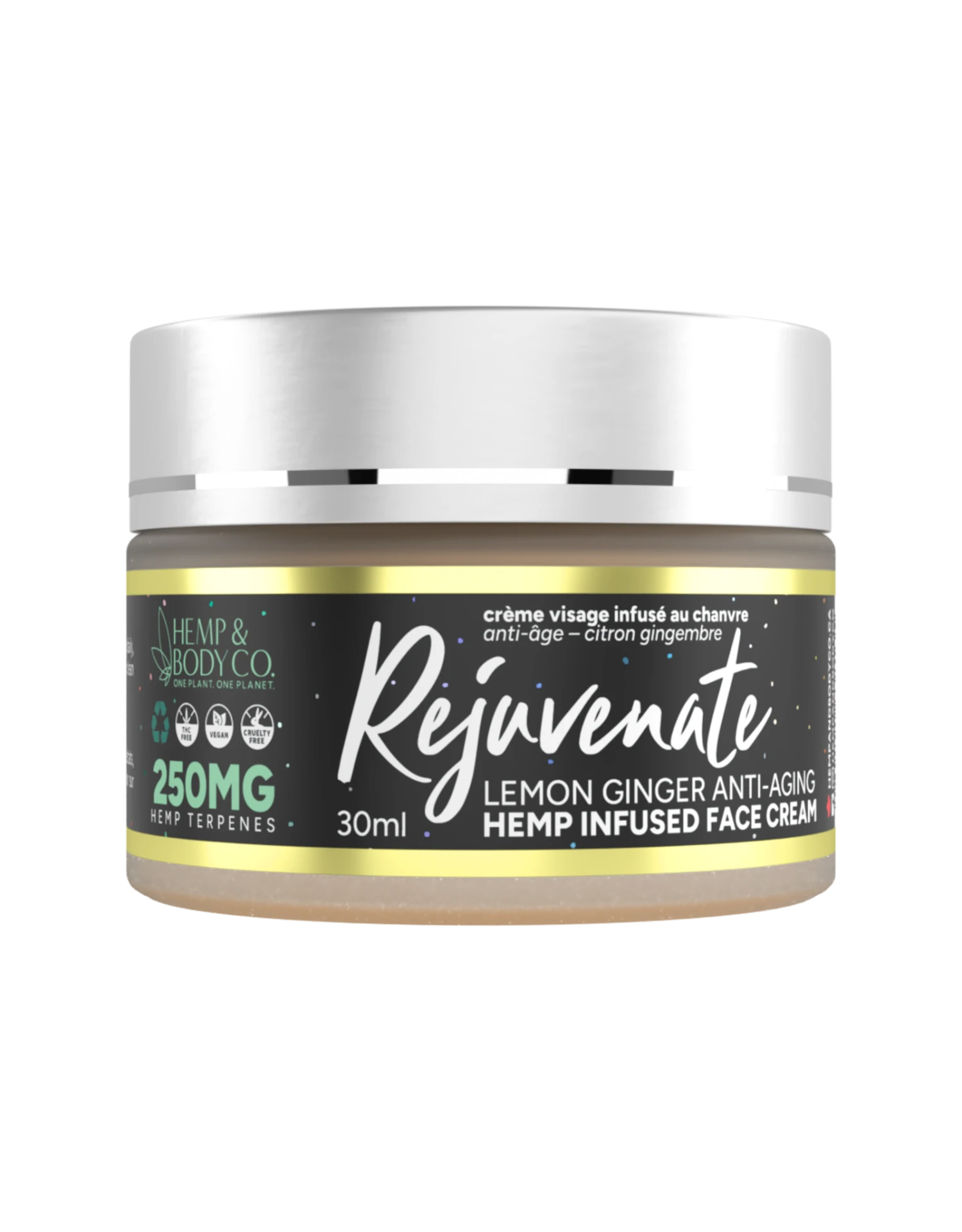 Hemp & Body Co. Rejuvenate Anti-Aging Face Cream Lemon Ginger 3 Hemp & Body Co. Rejuvenate Anti-Aging Face Cream Lemon Ginger