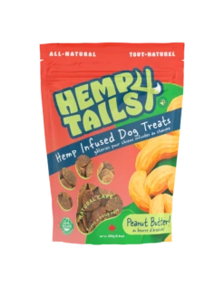 Hemp4Tails Hemp Infused Dog Treats With Peanut Butter 250g