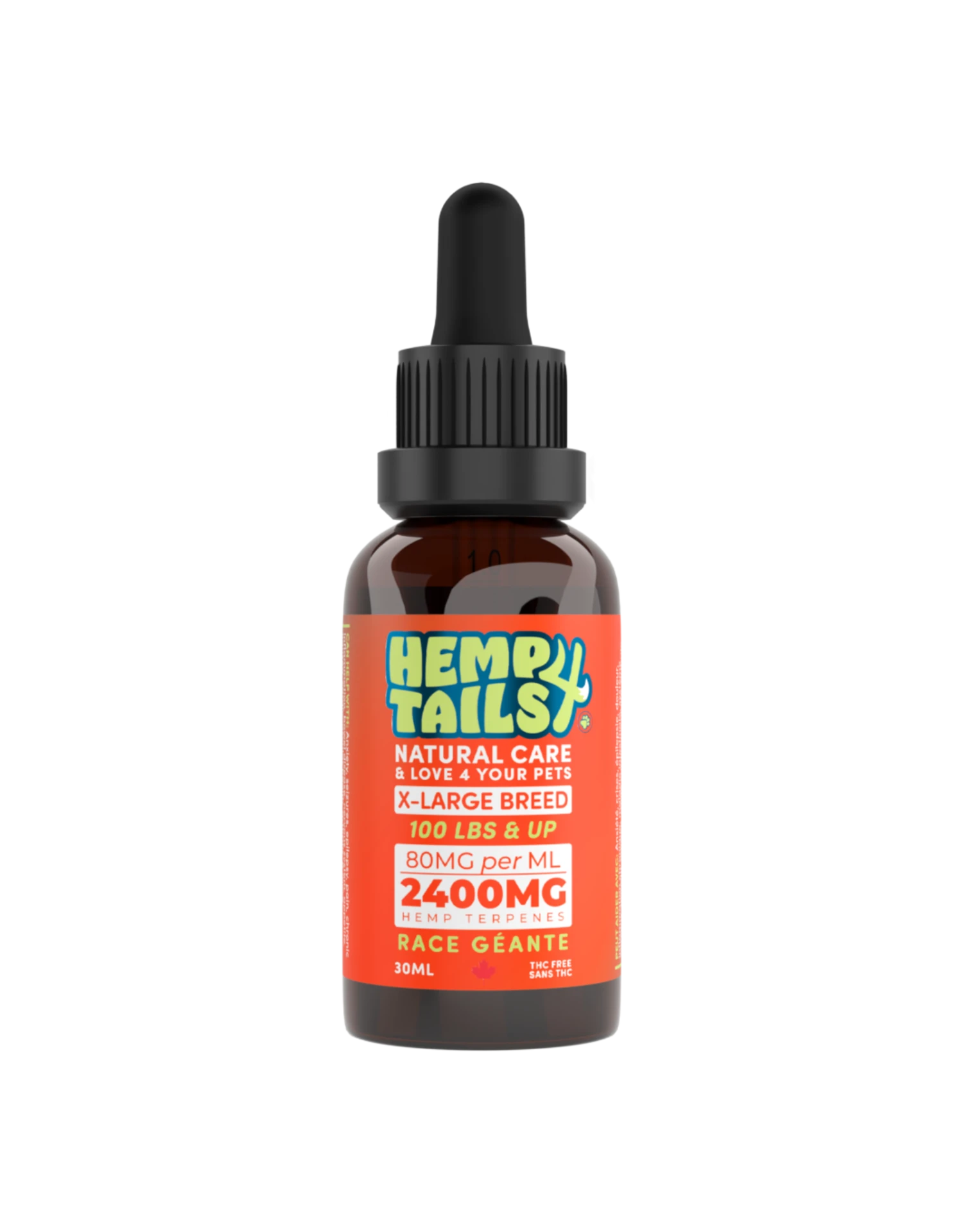 Hemp4Tails X-Large Breed - 30ml - 2400MG 3 Hemp4Tails X-Large Breed - 30ml - 2400MG