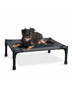 K&H Pet Products Original Pet Cot Charcoal/Mesh