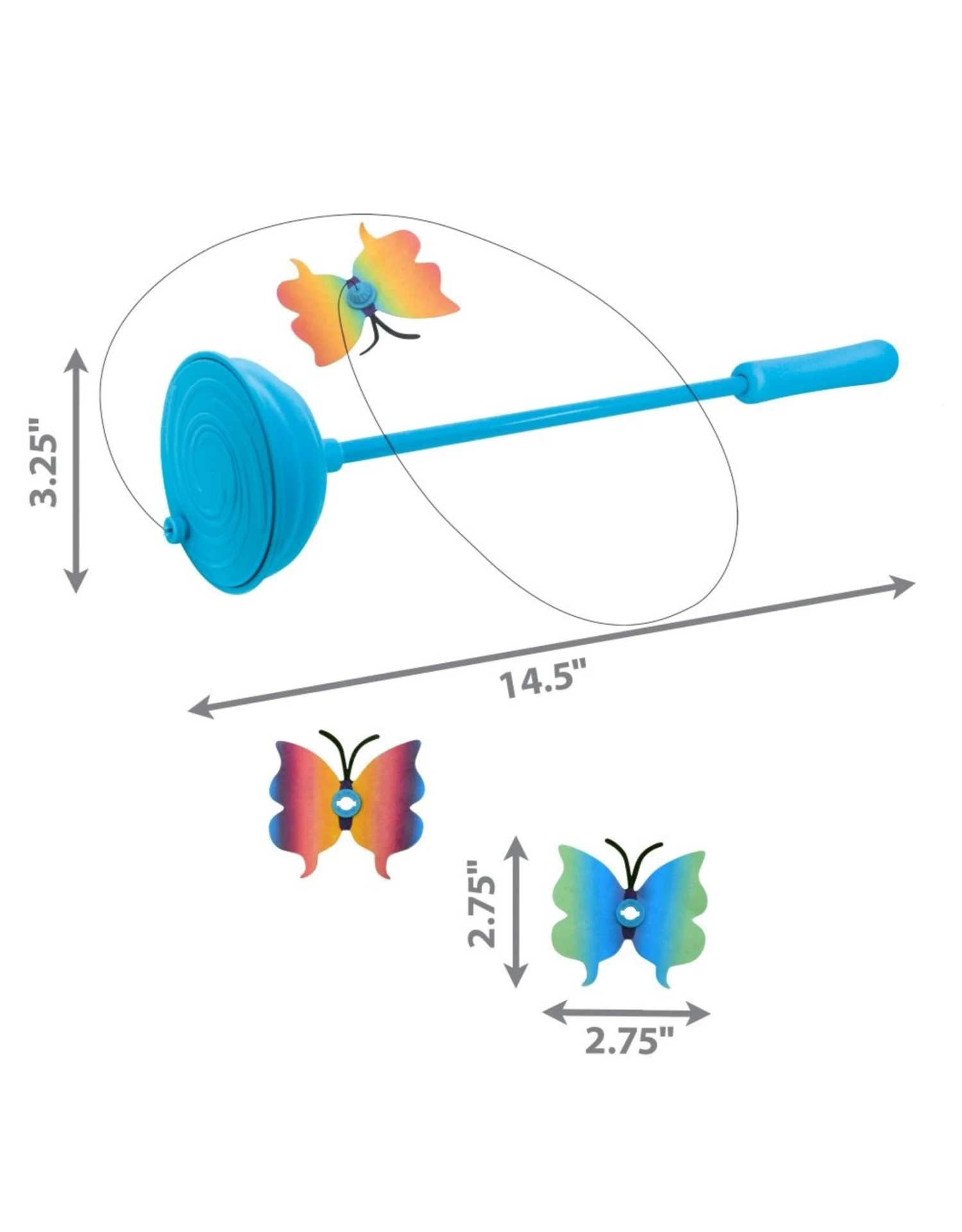 Kong Teaser Purrsuit Butterfly 4 Kong Teaser Purrsuit Butterfly - Image 2