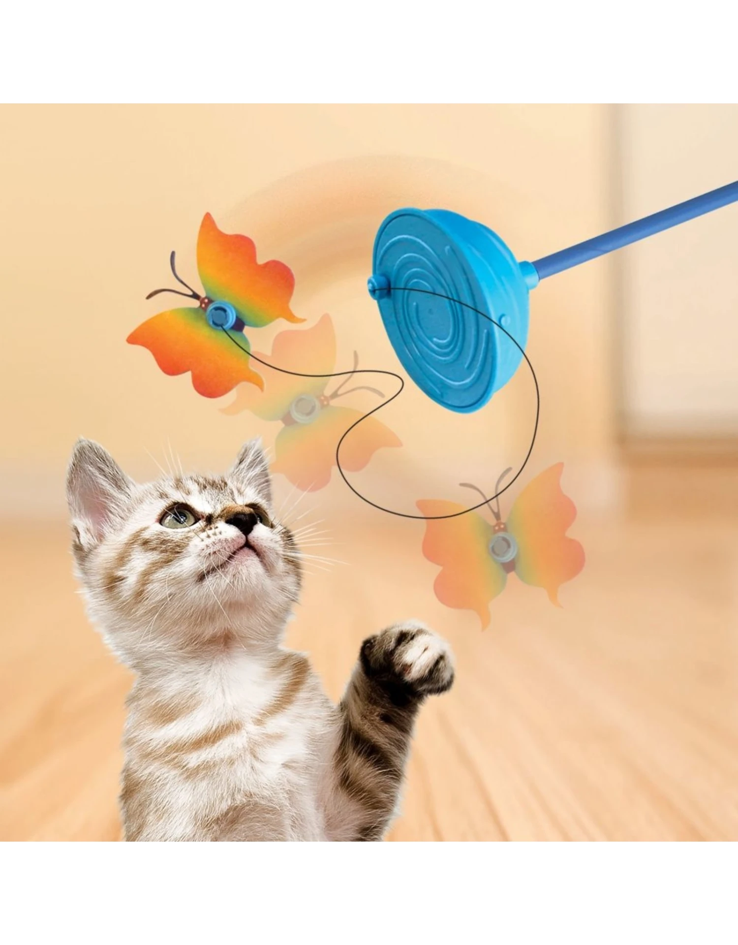 Kong Teaser Purrsuit Butterfly 5 Kong Teaser Purrsuit Butterfly - Image 3