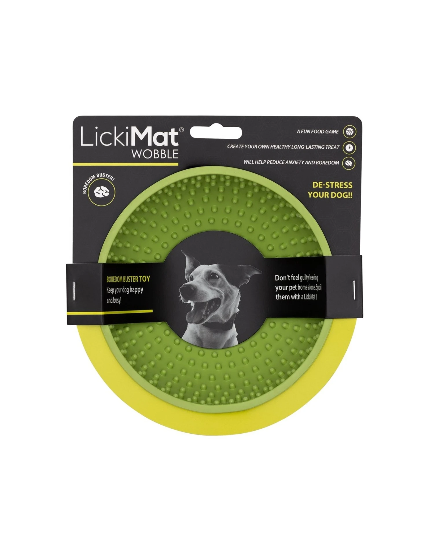 LickiMat Wobble Green 3 LickiMat Wobble Green