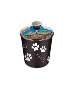 Loving Pets Bella Bowls Canister Espresso