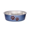 Loving Pets Bella Bowls XLarge Metallic Blueberry
