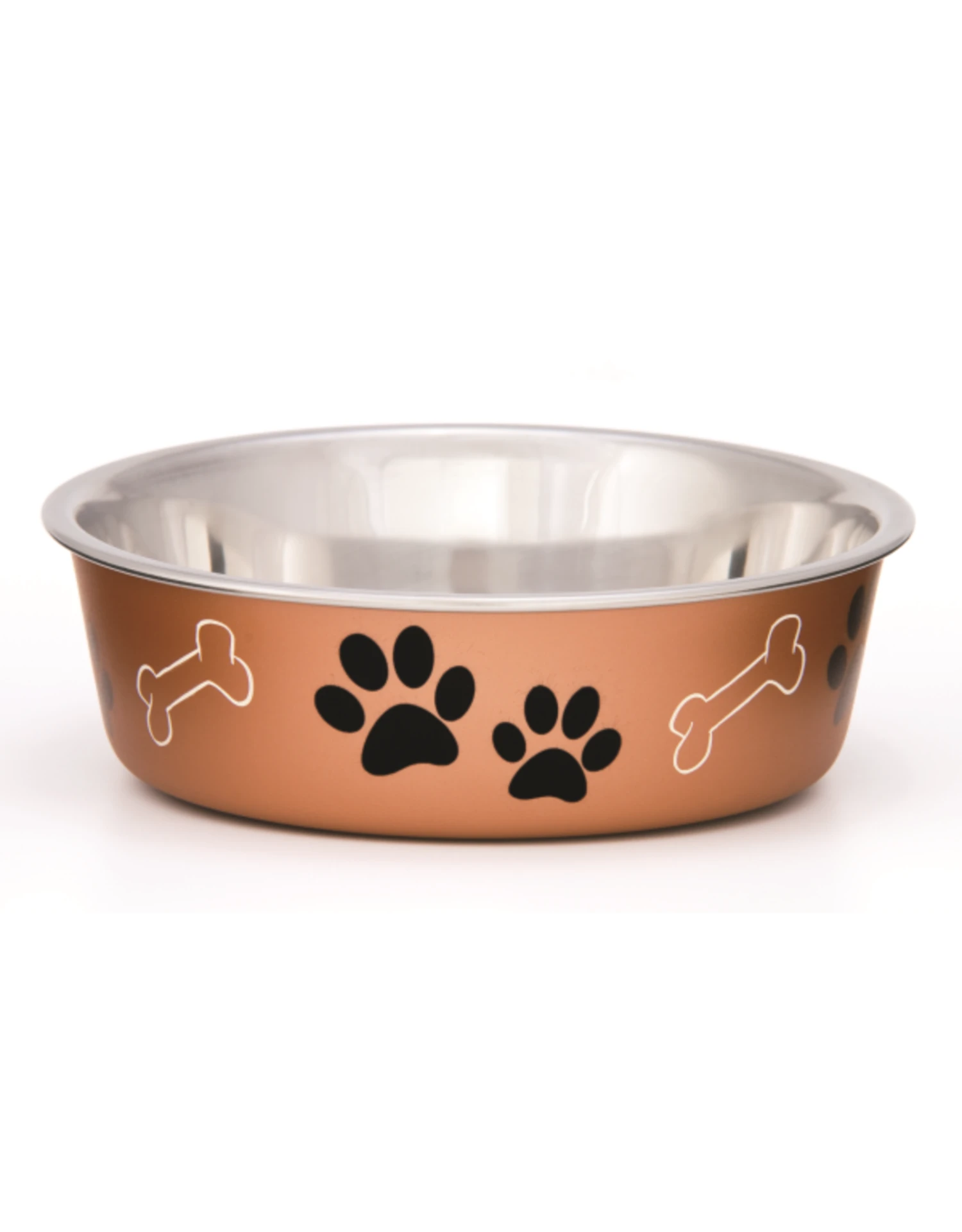 Loving Pets Bella Bowls XLarge Metallic Copper 3 Loving Pets Bella Bowls XLarge Metallic Copper