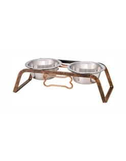 Loving Pets Black Label Rustic Bone Diner