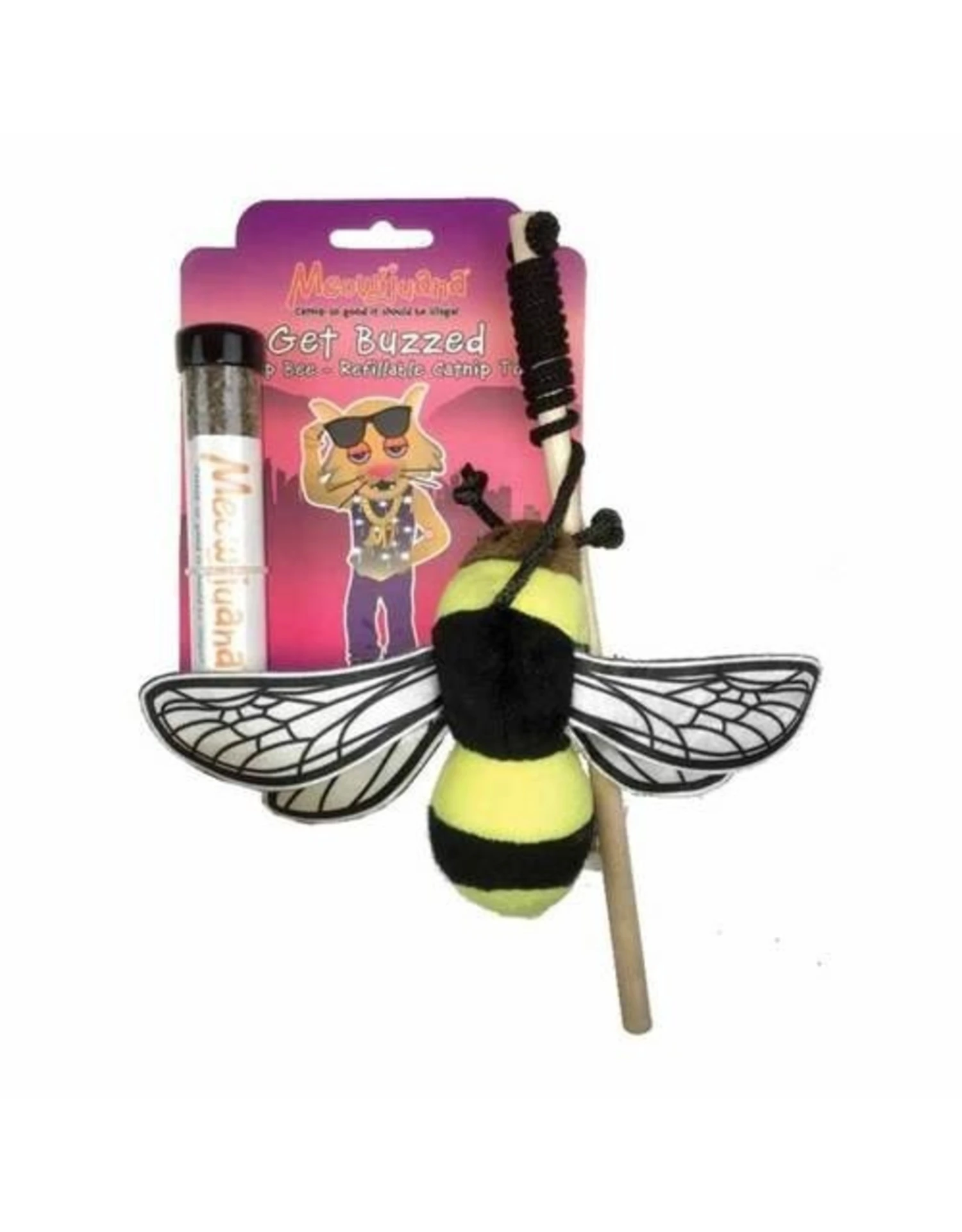 Meowijuana "Get Buzzed" - Bee 4 Meowijuana "Get Buzzed" - Bee - Image 2