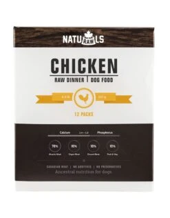 Naturawls Frozen - Raw Chicken & Veggie -Quality Pet Supply Store naturawls frozen raw chicken veggie 1