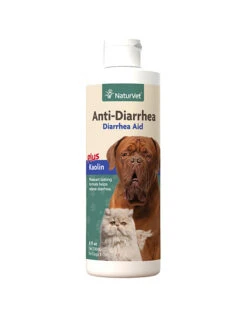NaturVet Anti Diarrhea For Dogs & Cats 8OZ