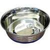 Nourish Stainless Steel Anti-Skid Bowl 90oz -Quality Pet Supply Store nourish stainless steel anti skid bowl 90oz