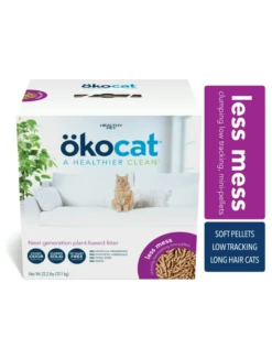 Okocat Less Mess Clumping Wood Cat Litter 10.09kg