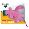 OurPet's Company Play N Squeak Plush When Pigs Fly - Catnip -Quality Pet Supply Store ourpets company play n squeak plush when pigs fly