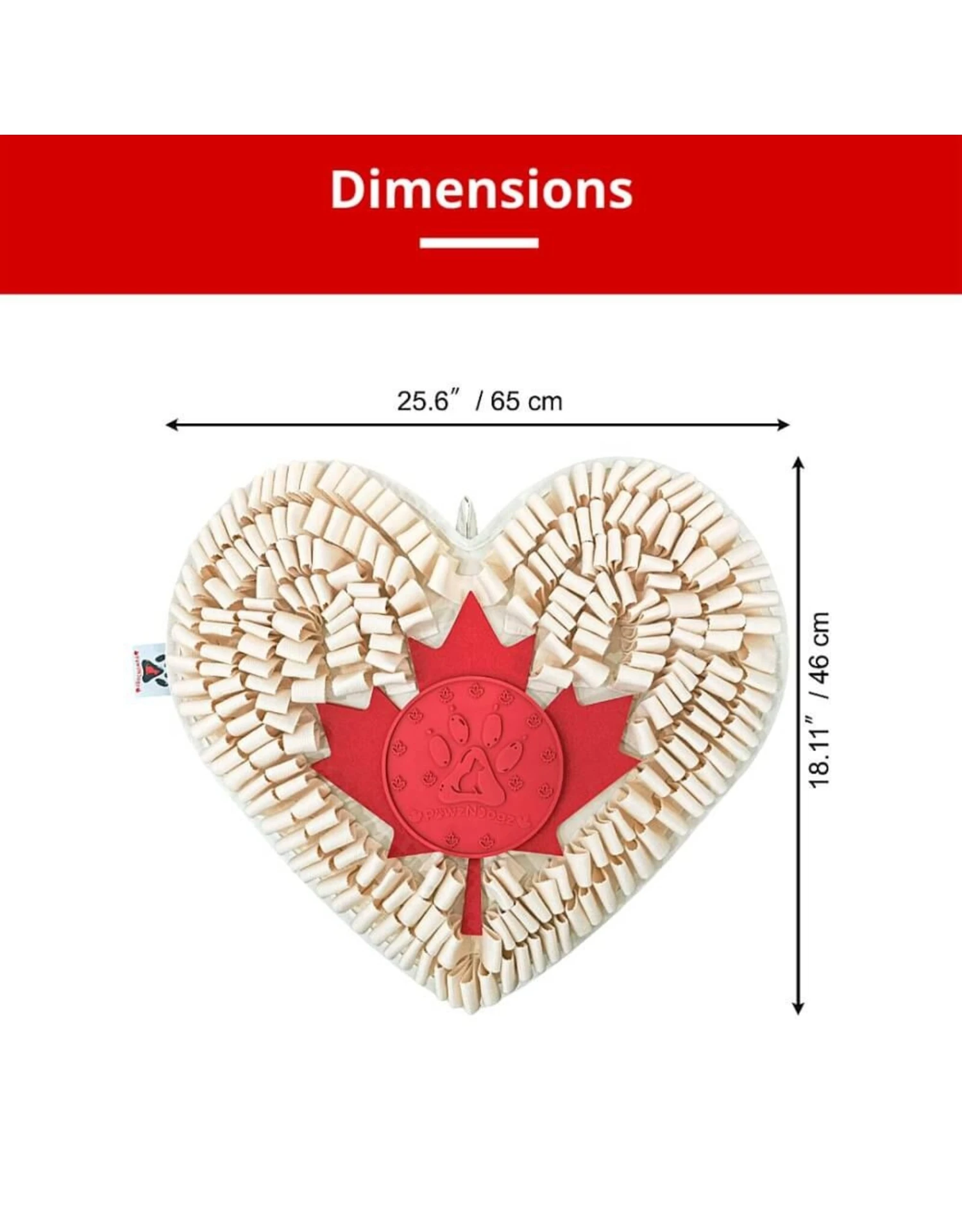 PawzNDogz Snuffle Mat Boundless Love 4 PawzNDogz Snuffle Mat Boundless Love - Image 2