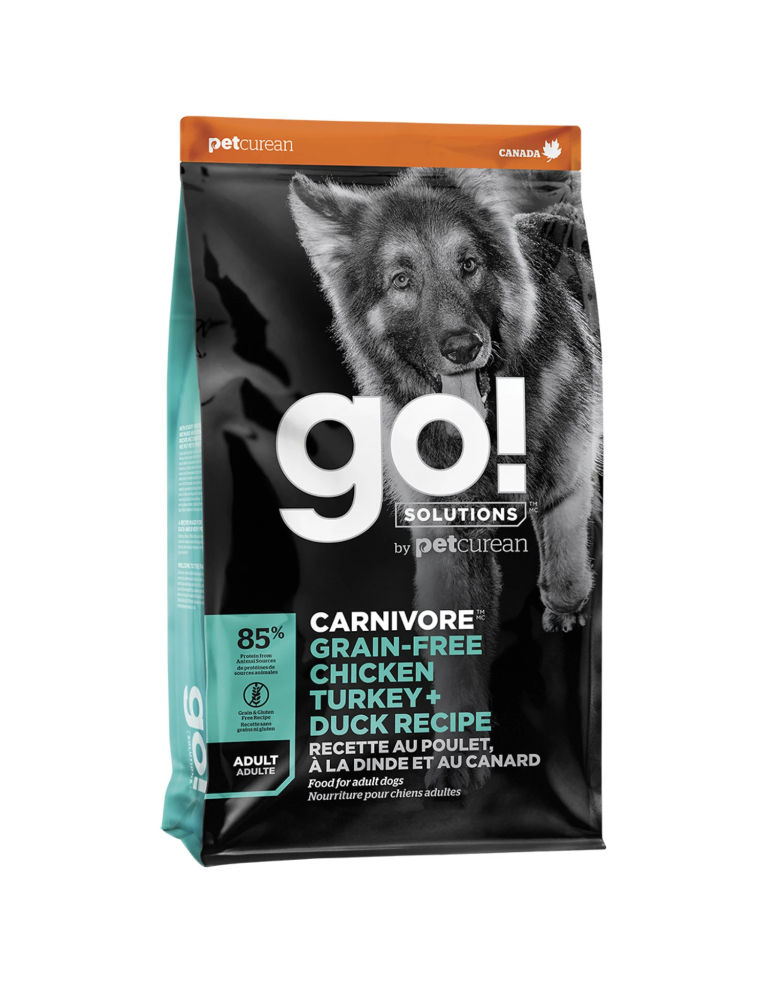 Petcurean GO! GF Carnivore Chicken Turkey & Duck - Adult 3 Petcurean GO! GF Carnivore Chicken Turkey & Duck - Adult