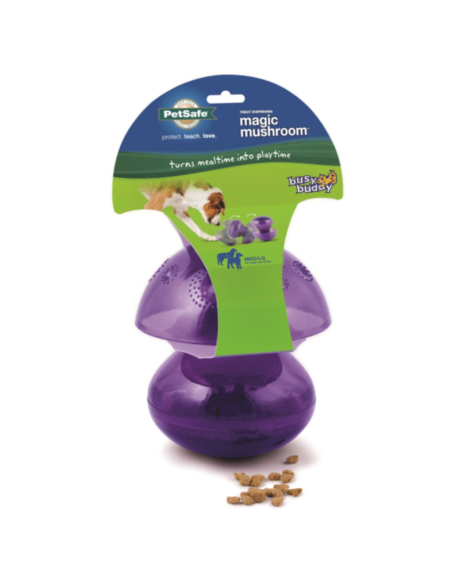 PetSafe Busy Buddy Magic Mushroom Medium/Large 3 PetSafe Busy Buddy Magic Mushroom Medium/Large
