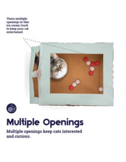 Petstages Cat Condo Ice Cream Truck -Quality Pet Supply Store petstages cat condo ice cream truck 1