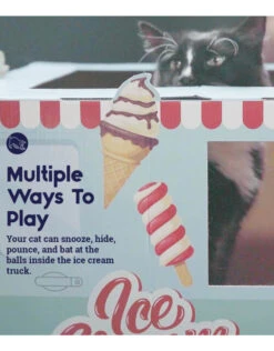 Petstages Cat Condo Ice Cream Truck -Quality Pet Supply Store petstages cat condo ice cream truck 2