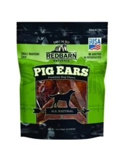 Redbarn Pig Ears-Natural 10pk