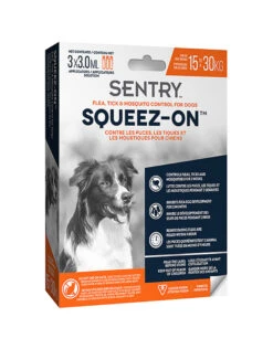 Sentry Squeez-On Flea, Tick, Mosquito -Quality Pet Supply Store sentry squeez on flea tick mosquito 1