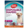 Simple Solutions Disposable Female Diapers 12PK -Quality Pet Supply Store simple solutions disposable female diapers 12pk