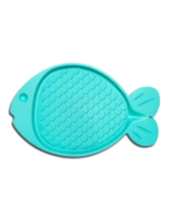 Spill Proof Fish Shaped Cat Mat