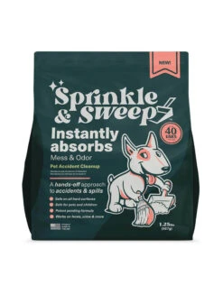 Sprinkle & Sweep SPRINKLE & SWEEP - Pet Accident Cleanup Aid & Deodorizer-5qt