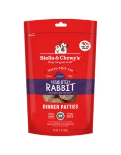 Stella & Chewy's FD Dinner Patties Absolutely Rabbit 14OZ