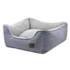 Tall Tails Bolster Bed Charcoal 2 Tall Tails Bolster Bed Charcoal -Quality Pet Supply Store tall tails bolster bed charcoal