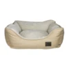 Tall Tails Bolster Bed Khaki MD 24x21x8