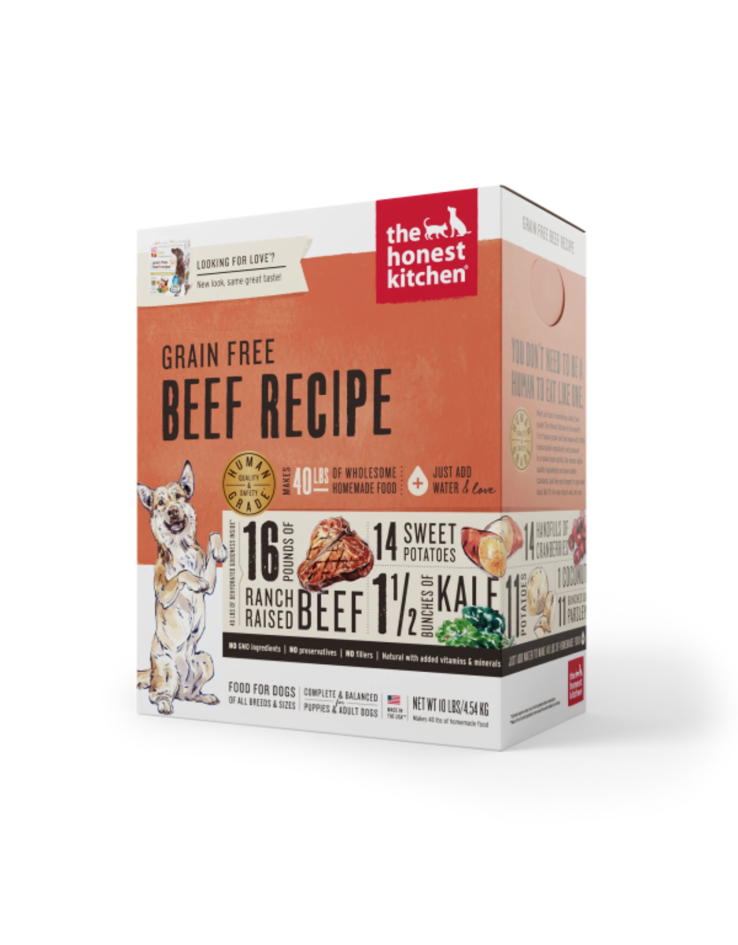 The Honest Kitchen Dog Dehydrated GF Beef 10 Lb 3 The Honest Kitchen Dog Dehydrated GF Beef 10 Lb