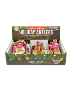 This & That Holiday Enhanced Antler Turkey & Cranberry