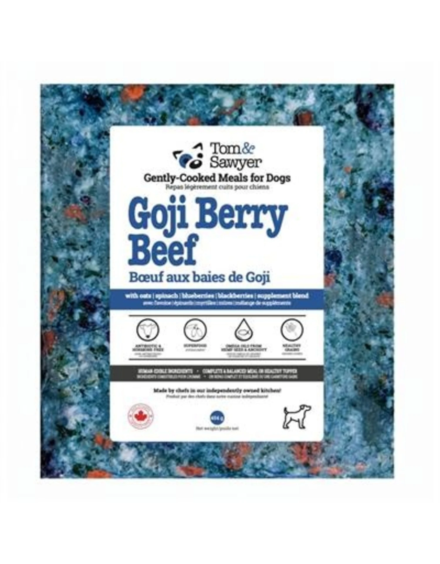 Tom & Sawyer Frozen-Goji Berry Beef 454GM 3 Tom & Sawyer Frozen-Goji Berry Beef 454GM