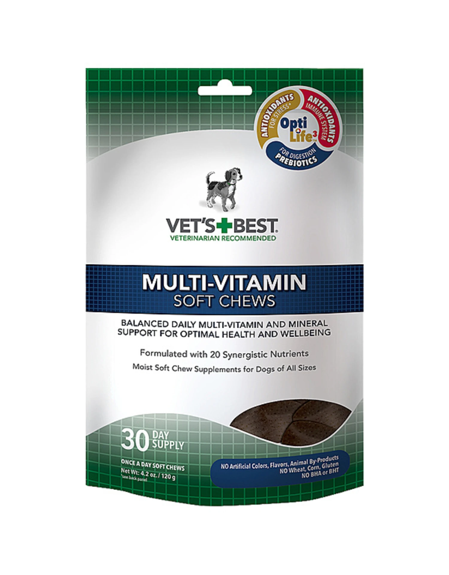 Vets Best Soft Chew Multi-Vitamin 30CT 3 Vets Best Soft Chew Multi-Vitamin 30CT