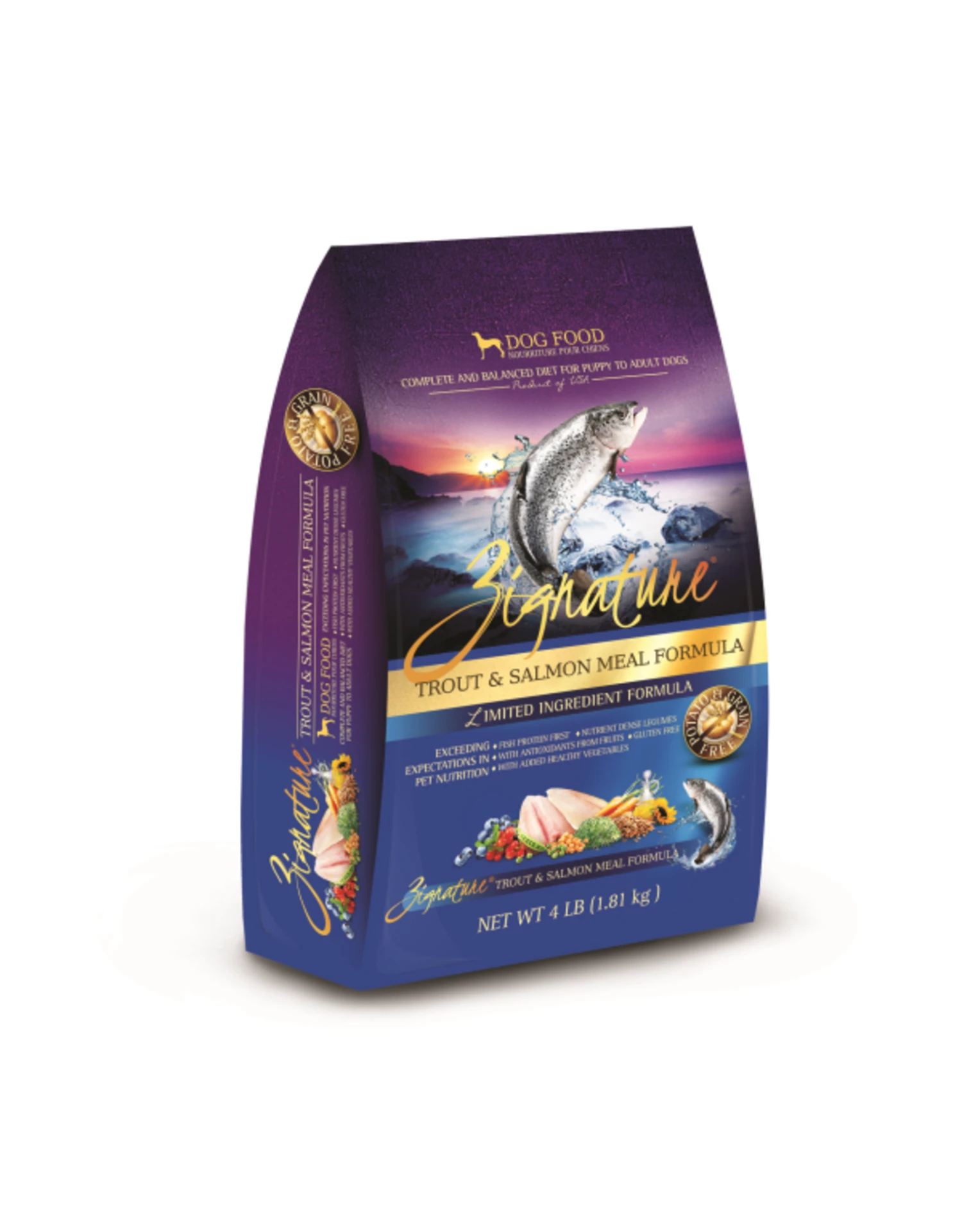 Zignature Dog LID GF Trout & Salmon 3 Zignature Dog LID GF Trout & Salmon