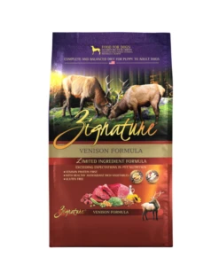 Zignature Dog LID GF Venison